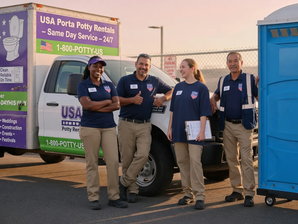 Porta Potty Rental company in Emeigh, PA